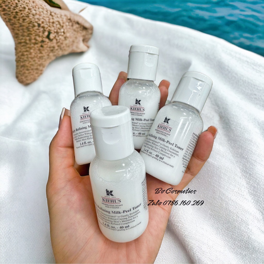Nước Hoa Hồng Kiehl's Milk-Peel Gentle Exfoliating Toner