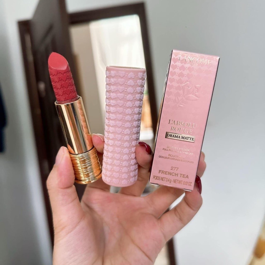 Son Môi Lancôme L'Absolu Rouge Drama Matte - Valentine's Day Limited Edition