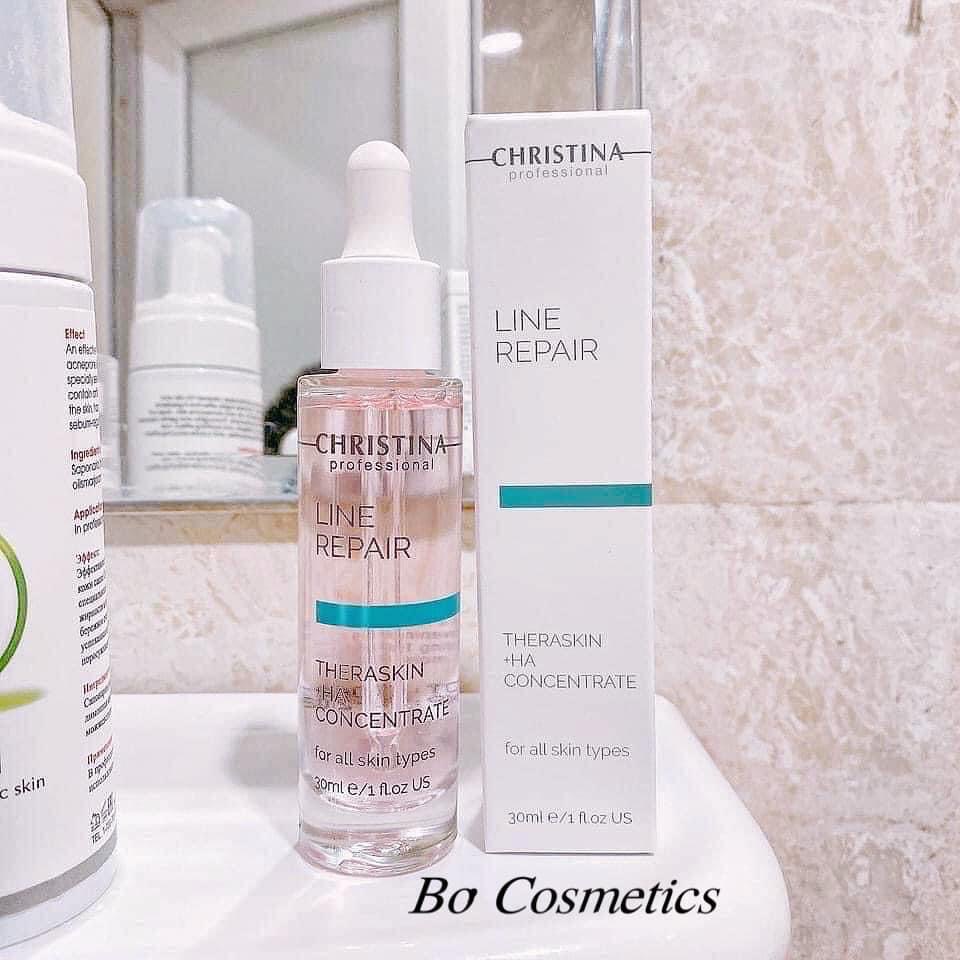 Tinh Chất Trẻ Hóa Da Christina Line Repair - Theraskin+HA Concentrate