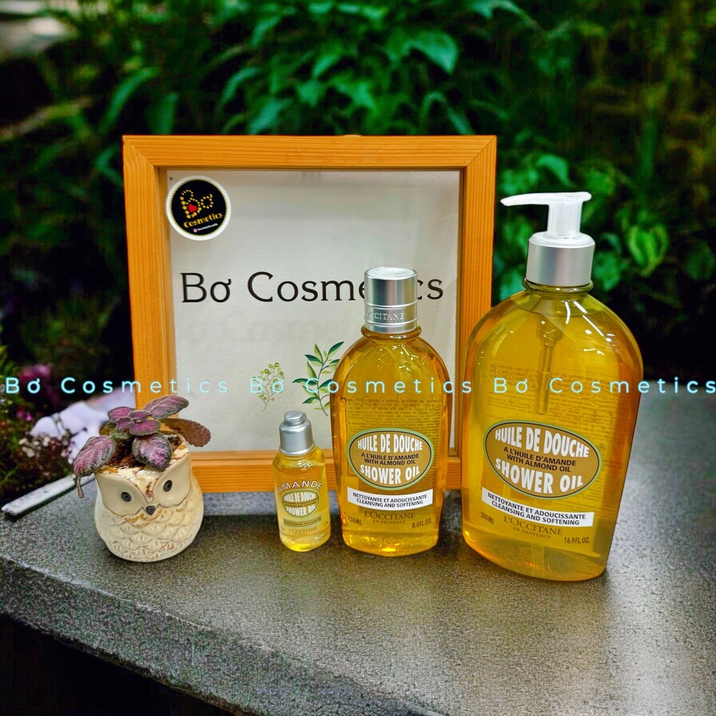 Dầu Tắm Hạnh Nhân L'Occitane Almond Shower Oil Cleansing And Softening