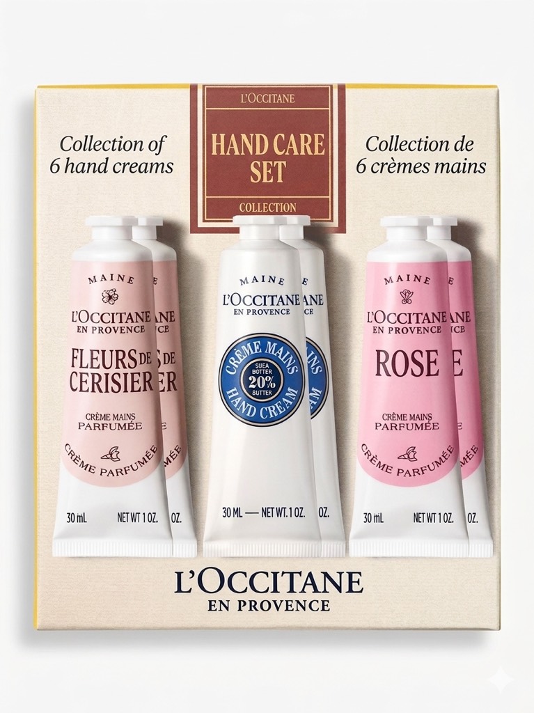 Set Kem Dưỡng Da Tay L'Occitane Best of Provence Hand Cream Collection