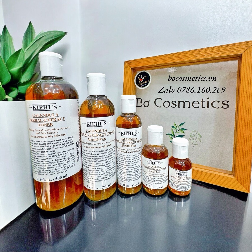 Nước Cân Bằng Hoa Cúc Kiehl's Calendula Herbal Extract Alcohol-Free Toner