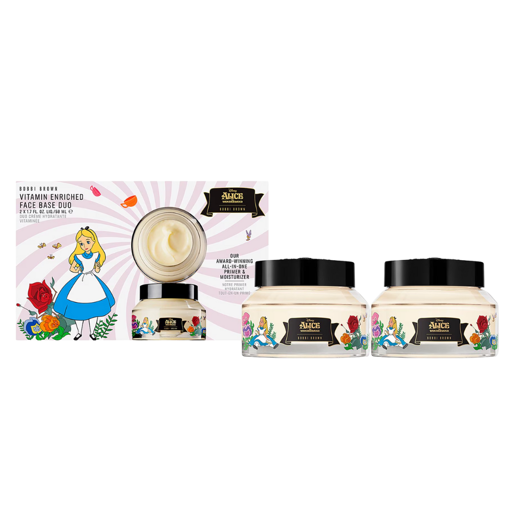 Set Kem Lót Bobbi Brown Alice in Wonderland Vitamin Enriched Face Base Duo (Limited Edition)