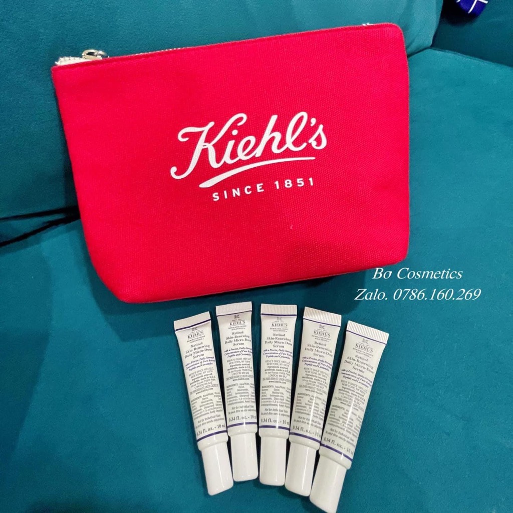 Tinh Chất Tái Tạo Da Kiehl's Retinol Skin-Renewing Daily Micro-Dose Serum