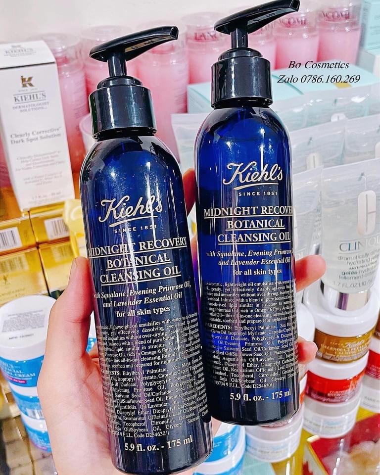 Dầu Tẩy Trang Kiehl's Midnight Recovery Botanical Cleansing Oil