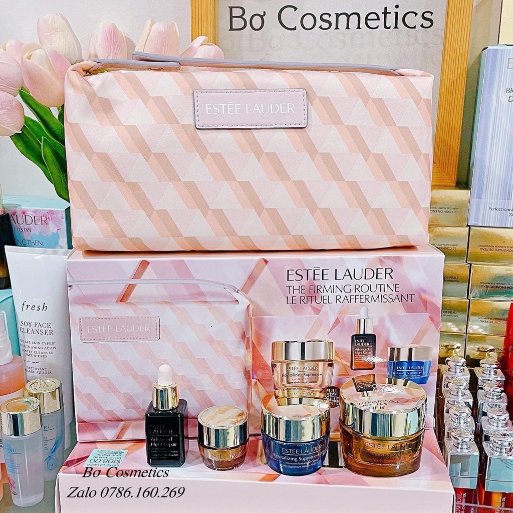 Set Dưỡng Da Estee Lauder The Firming Routine Le Rituel Raffermisssant