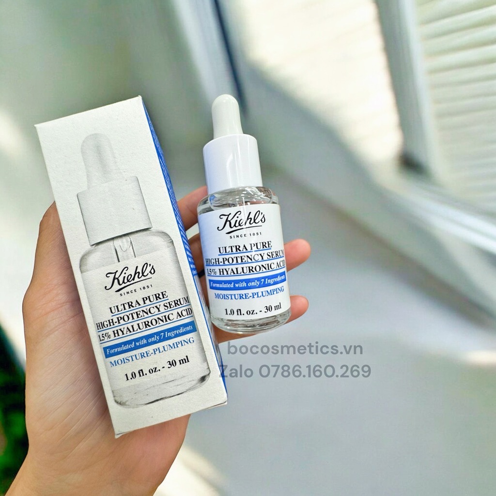 Dưỡng Chất Dưỡng Da Kiehl's Ultra Pure Serum 1.5% Hyaluronic Acid