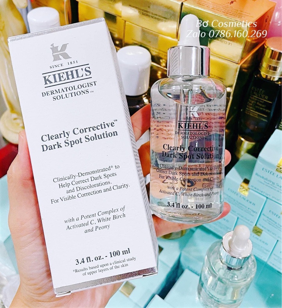 Serum Sáng Da Mờ Thâm Kiehl's Clearly Corrective Dark Spot Solution