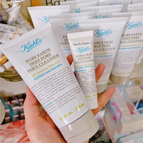 Sữa Rửa Mặt Đất Sét Kiehl's Rare Earth Deep Pore Daily Cleanser