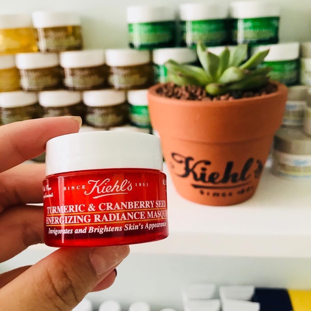 Mặt Nạ Nghệ Việt Quất Kiehl's Turmeric & Cranberry Seed Energizing Radiance Masque