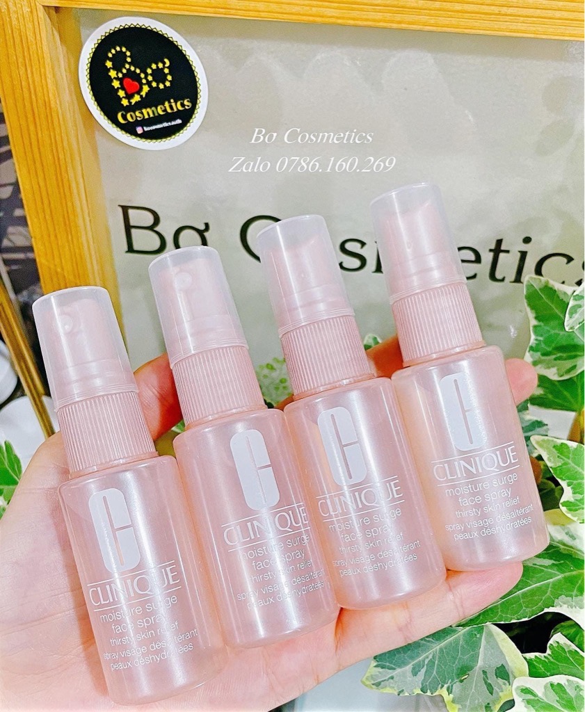 Xịt Khoáng Clinique Moisture Surge Face Spray Thirsty Skin Relief