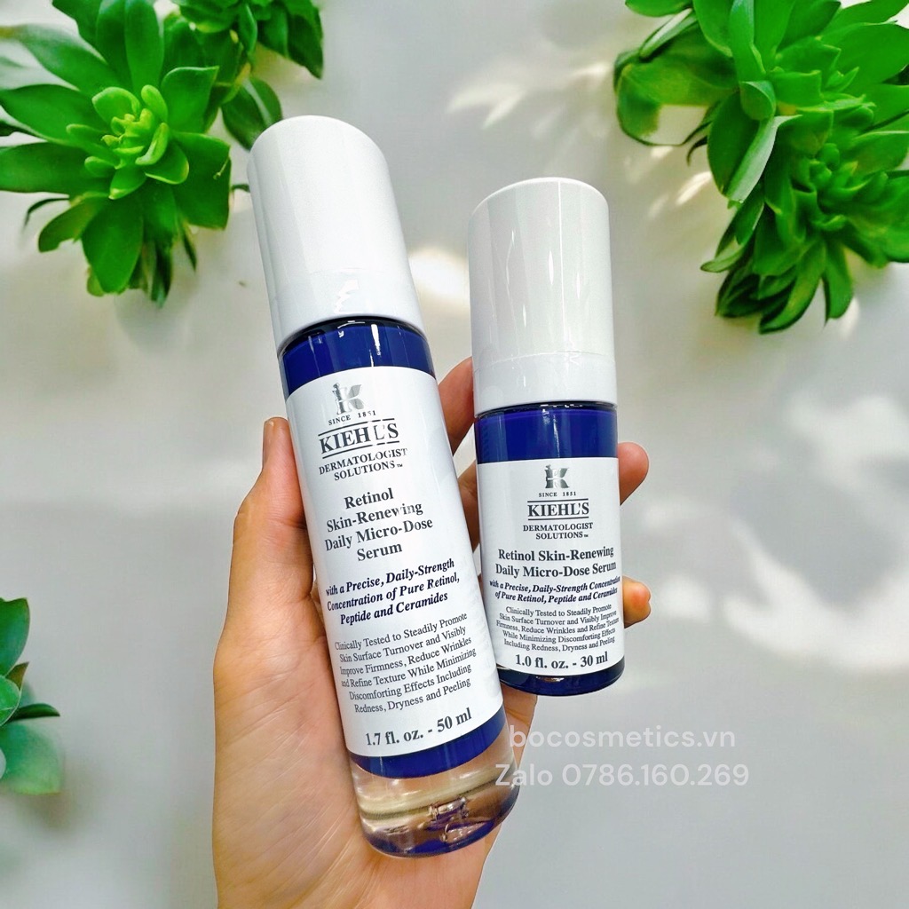 Tinh Chất Tái Tạo Da Kiehl's Retinol Skin-Renewing Daily Micro-Dose Serum