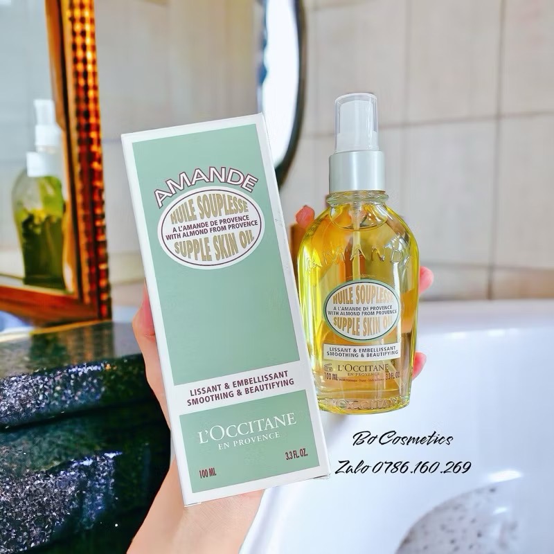 Dầu Dưỡng Thể Hạnh Nhân L'Occitane Almond Supple Skin Oil