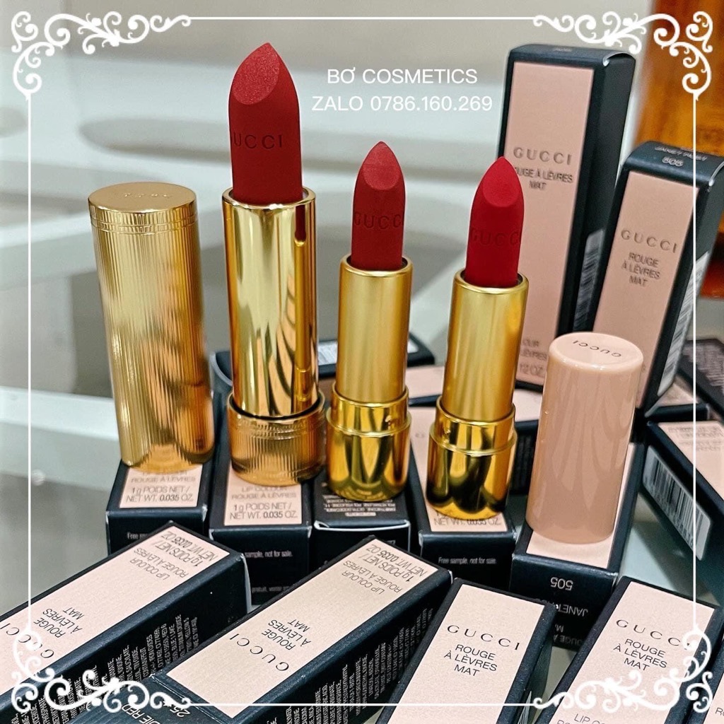 Son Thỏi Gucci Rouge à Lèvres Mat Lipstick