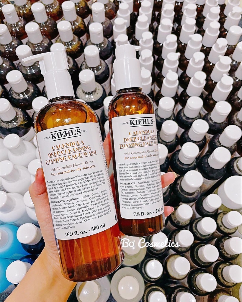Sữa Rửa Mặt Hoa Cúc Kiehl's Calendula Deep Cleansing Foaming Face Wash