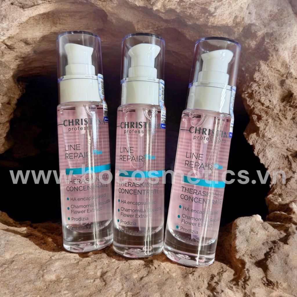 Tinh Chất Trẻ Hóa Da Christina Line Repair - Theraskin+HA Concentrate