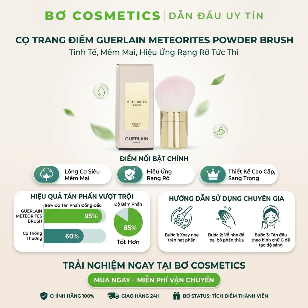 Cọ Trang Điểm Guerlain Meteorites Powder Brush