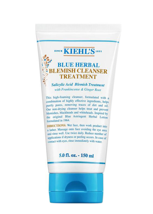 Gel Rửa Mặt Dành Cho Da Mụn Kiehl's Blue Herbal Blemish Cleanser Treatment