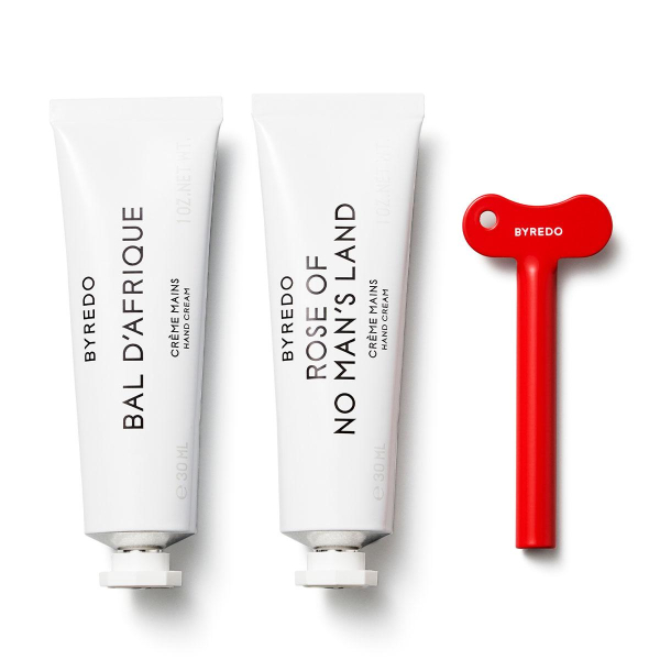 Set Kem Dưỡng Da Tay Byredo Les Mains Rose Of No Man's Land & Bal d'Afrique (30ml x 2)