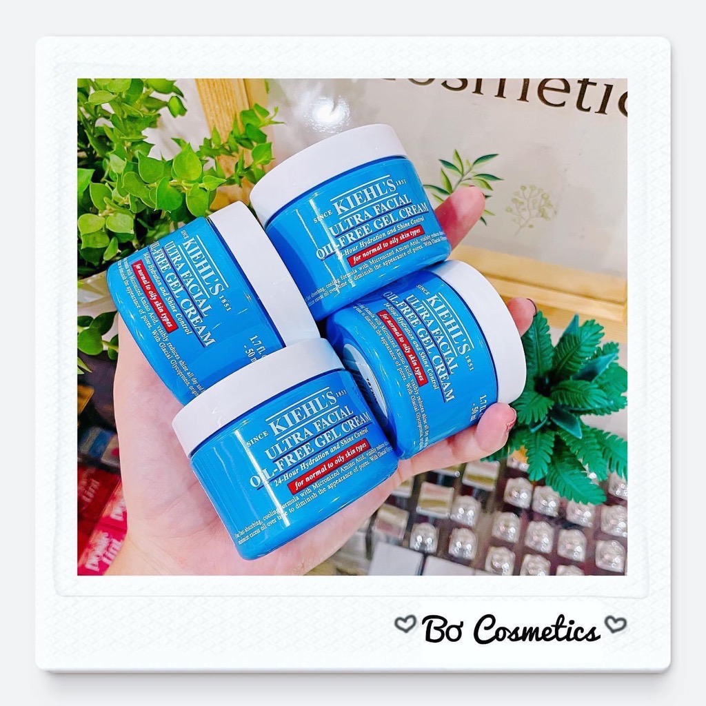 Kem Dưỡng Cấp Ẩm Kiềm Dầu Kiehl's Ultra Facial Oil-Free Gel Cream