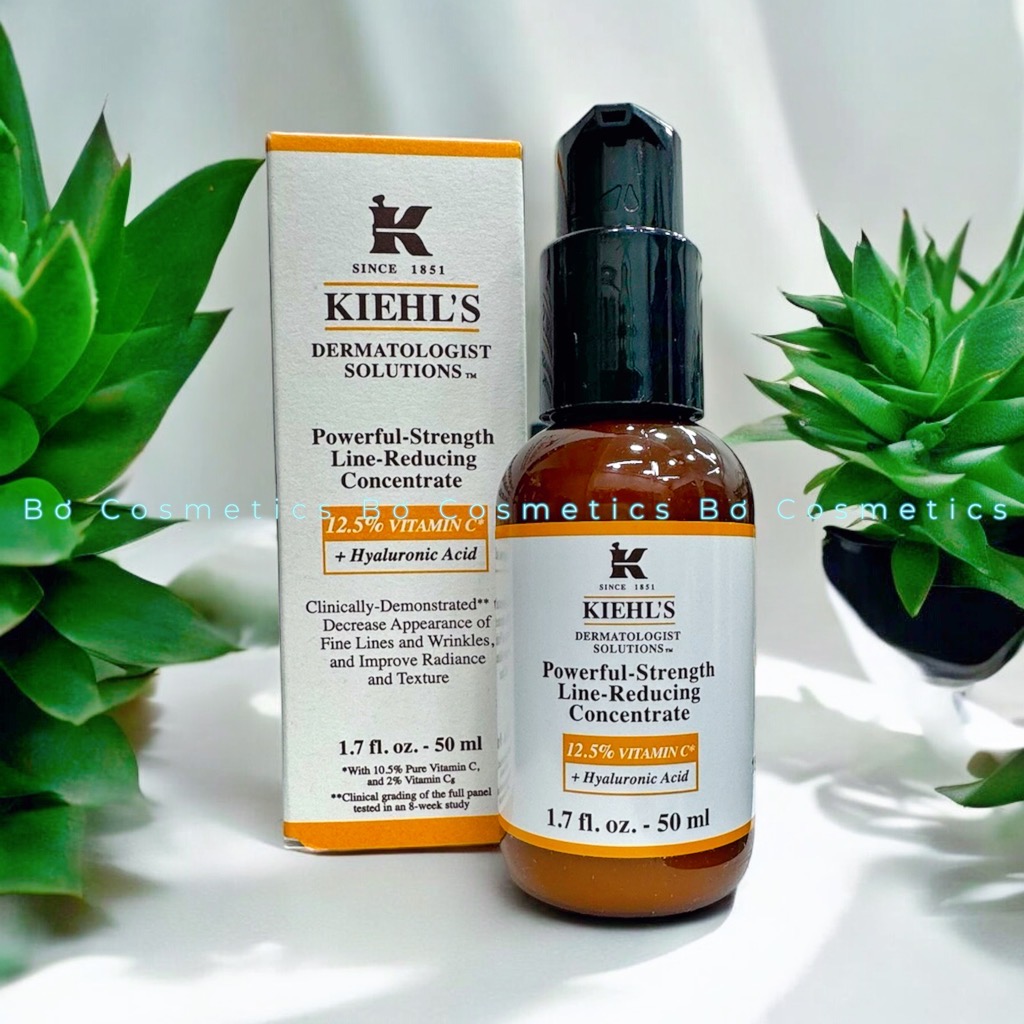 Serum Vitamin C Kiehl's Powerful-Strength Line-Reducing Concentrate