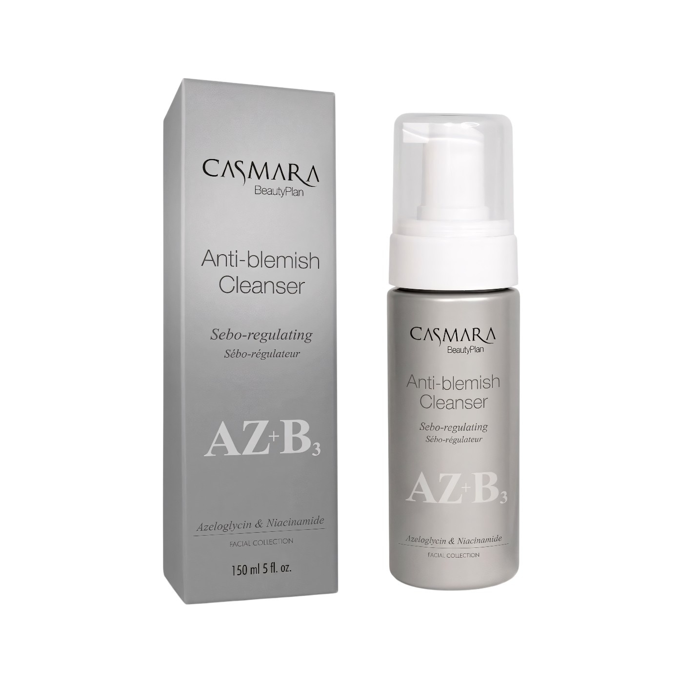 Sữa Rửa Mặt Casmara Anti-Blemish Cleanser - Dành Cho Da Dầu Mụn