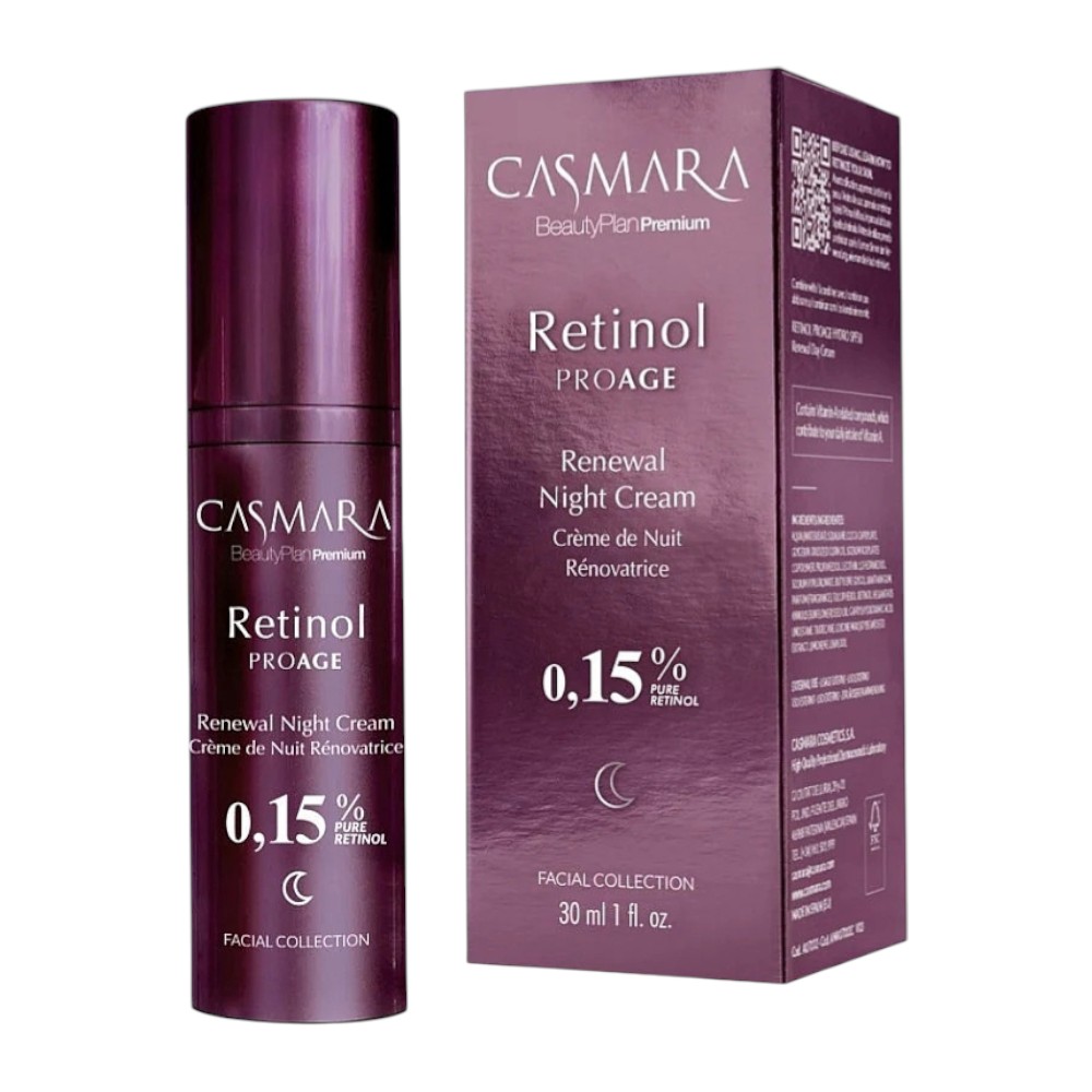Kem Dưỡng Đêm Chống Lão Hóa Casmara Retinol Proage Renewal Night Cream 0.15%