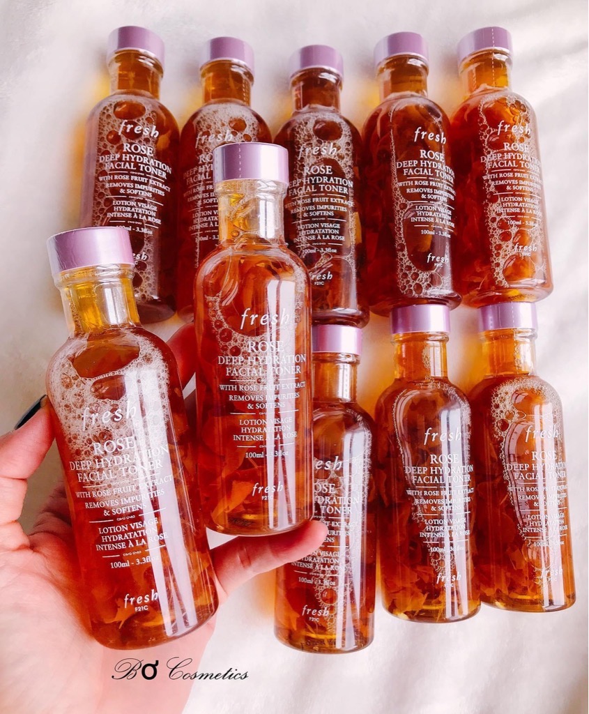 Nước Hoa Hồng Fresh Rose Deep Hydration Facial Toner