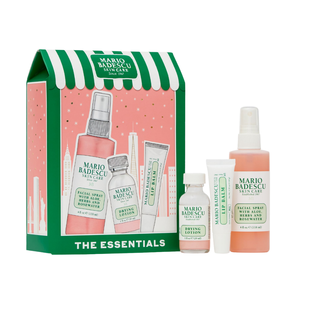 Set Dưỡng Da Mario Badescu The Essentials