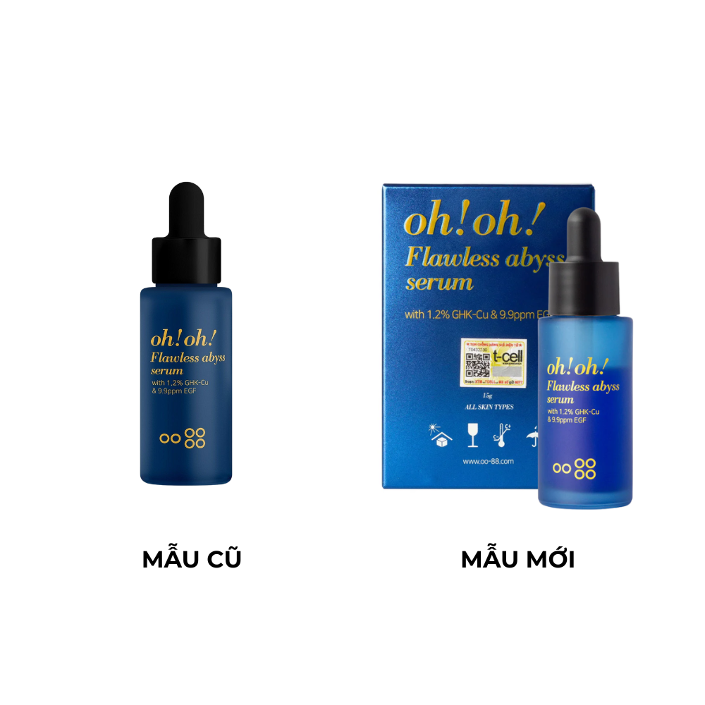 Tinh Chất Giảm Sẹo Lõm & Chống Lão Hoá Oh!Oh! Flawless Abyss Serum