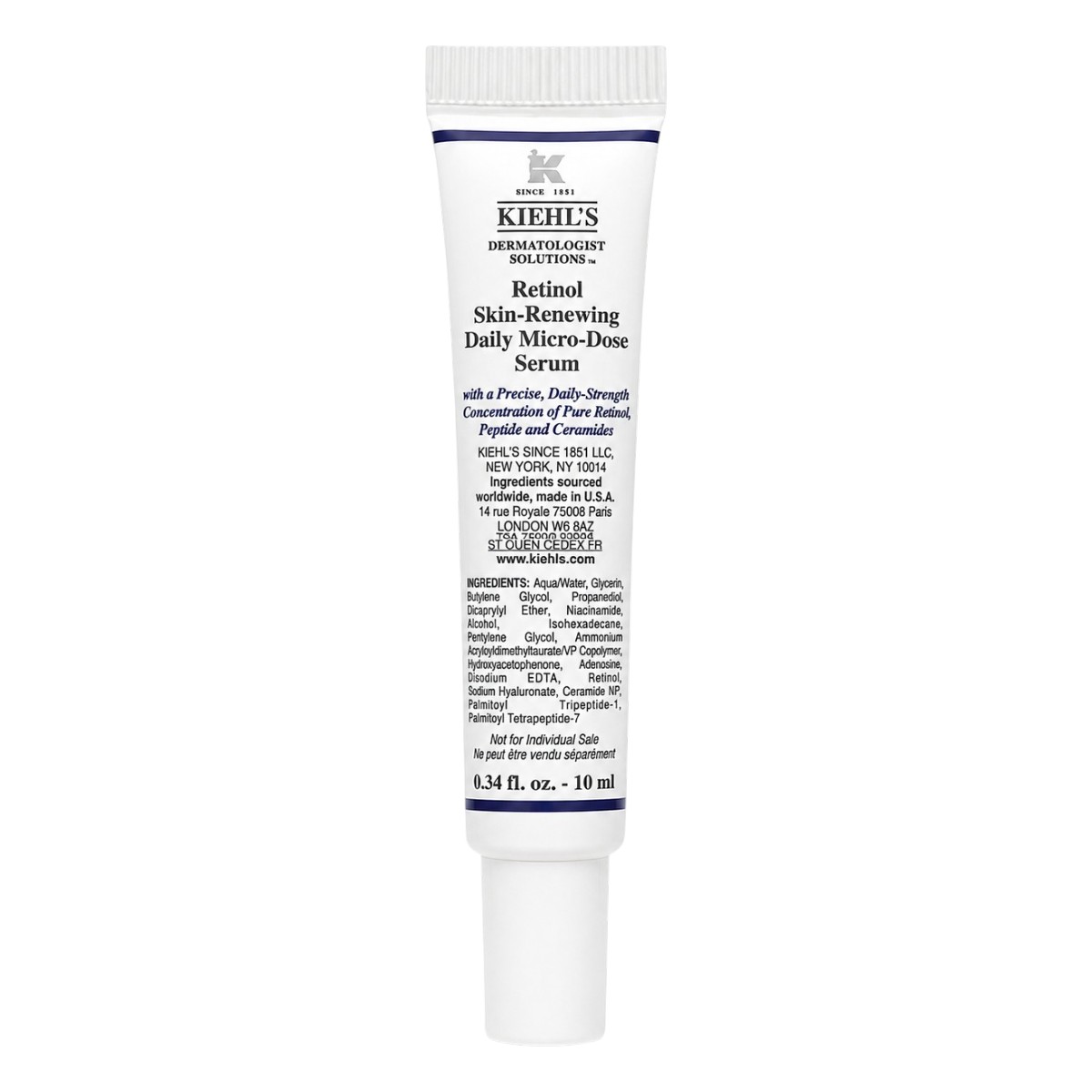 [Mini 10ml] Tinh Chất Kiehl's Retinol Skin-Renewing Daily Micro-Dose Serum