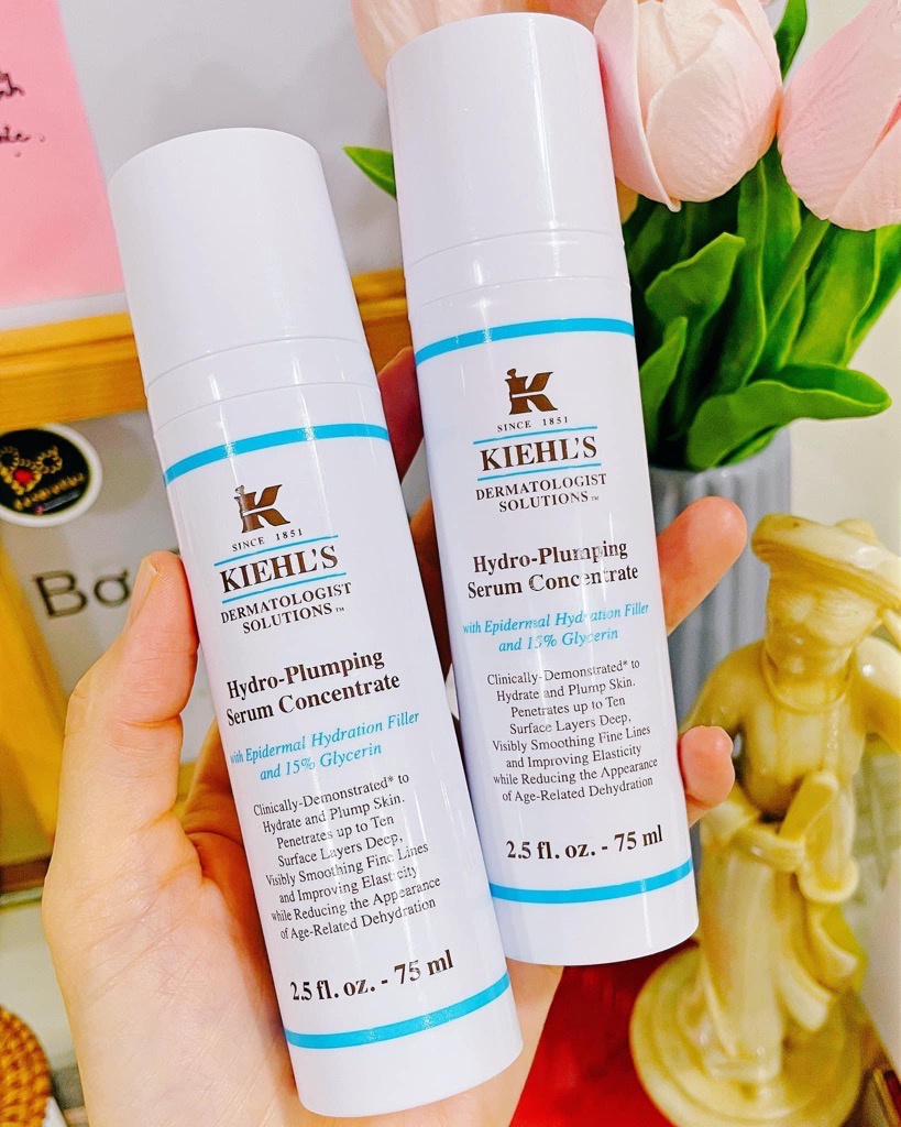 Serum Cấp Nước Kiehl's Hydro-Plumping Re-Texturizing Serum Concentrate