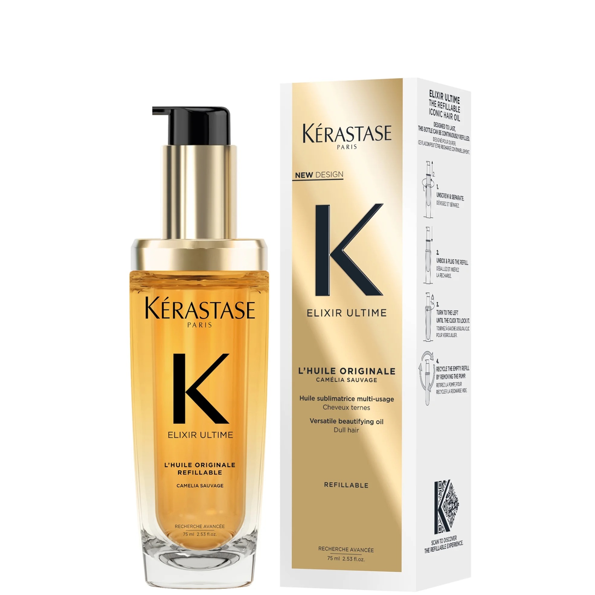 [Mẫu Mới] Dầu Dưỡng Tóc Kerastase Elixir Ultime L'Huile Originale
