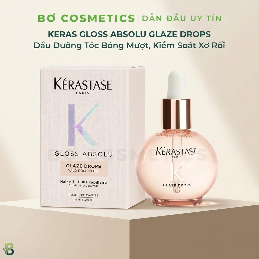 Dầu Dưỡng Tóc Kérastase Gloss Absolu Glaze Drops - Dành Cho Tóc Xơ Rối