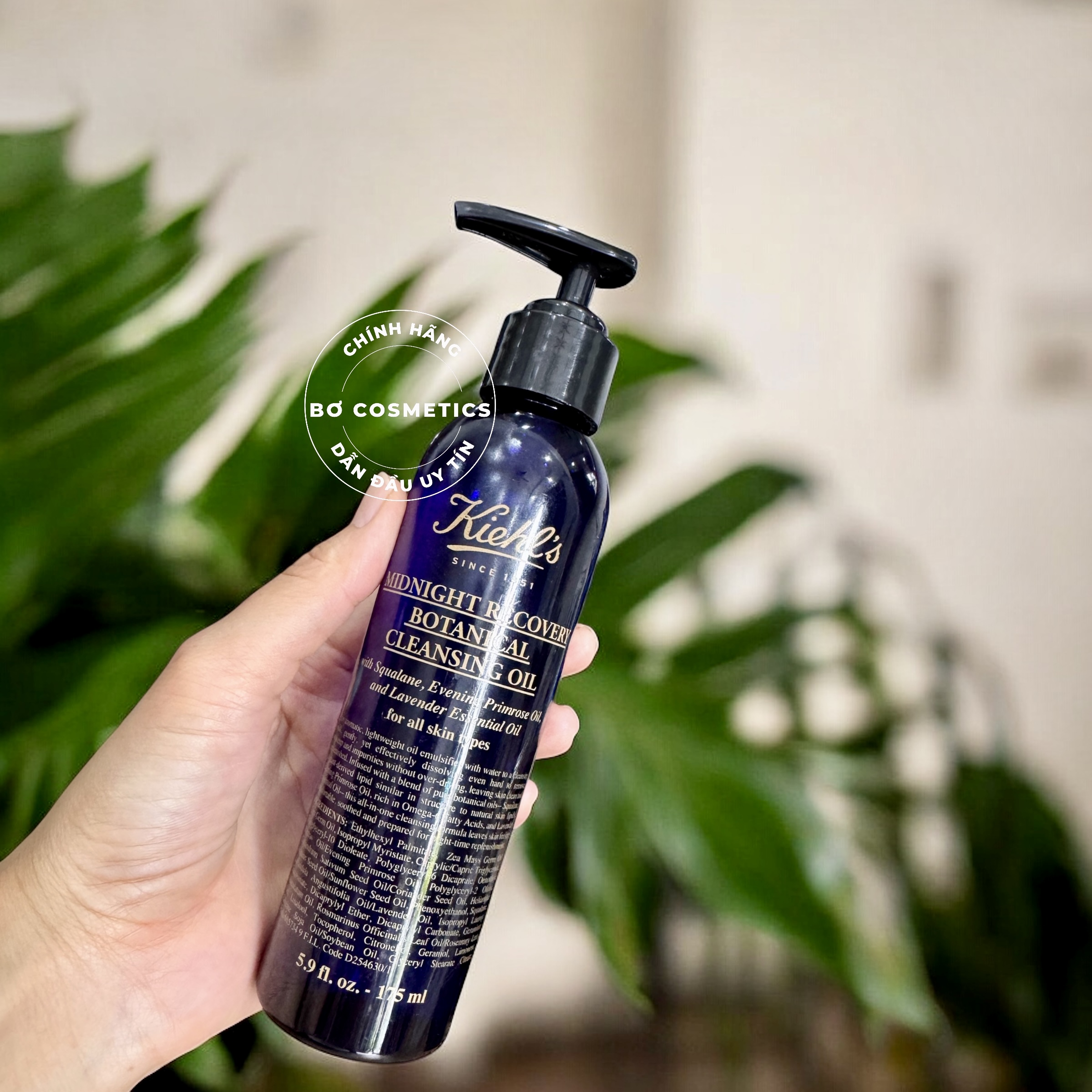 Dầu Tẩy Trang Kiehl's Midnight Recovery Botanical Cleansing Oil