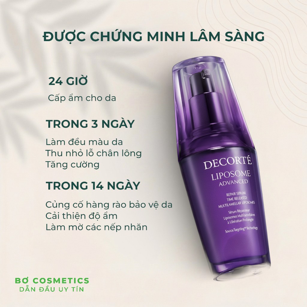 Tinh Chất Phục Hồi Decorté Liposome Advanced Repair Serum