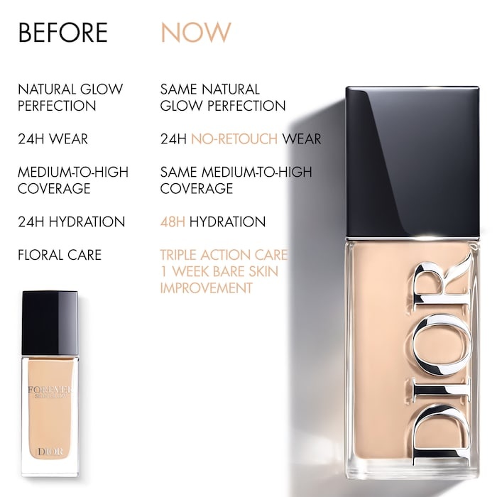 Kem Nền Dior Forever Skin Glow Liquid Foundation 24HR Wear