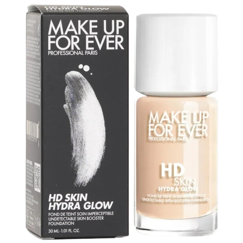 Kem Nền Make Up For Ever HD Skin Hydra Glow Hydrating Foundation with Hyaluronic Acid