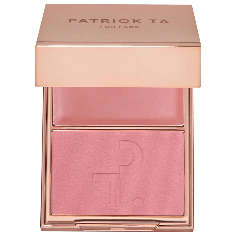 Phấn Má Hồng Patrick Ta Major Headlines Double-Take Cream & Powder Blush Duo