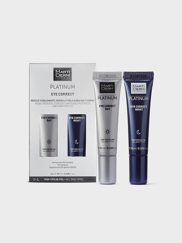 Kem Dưỡng Mắt Ngày & Đêm Giảm Bọng Mắt, Quầng Thâm MartiDerm Platinum Eye Correct