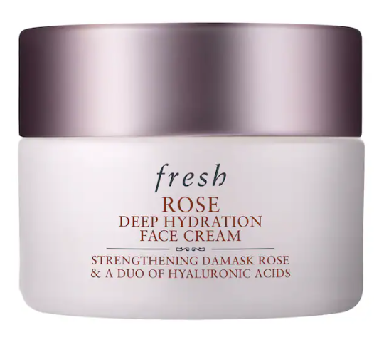 Kem Dưỡng Ẩm Fresh Rose & Hyaluronic Acid Deep Hydration Moisturizer