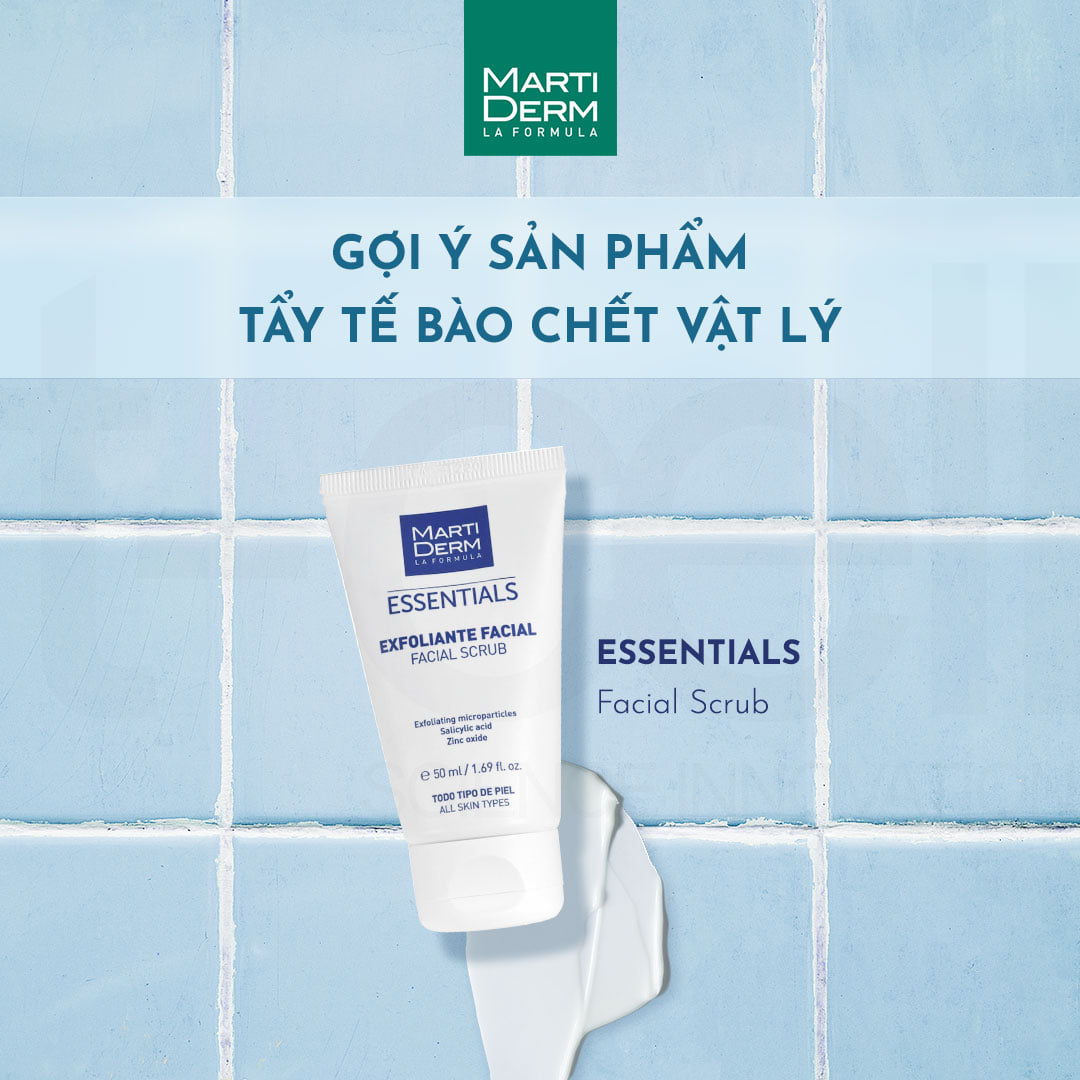 MartiDerm Essentials Facial Scrub - Tẩy Tế Bào Chết Da Mặt