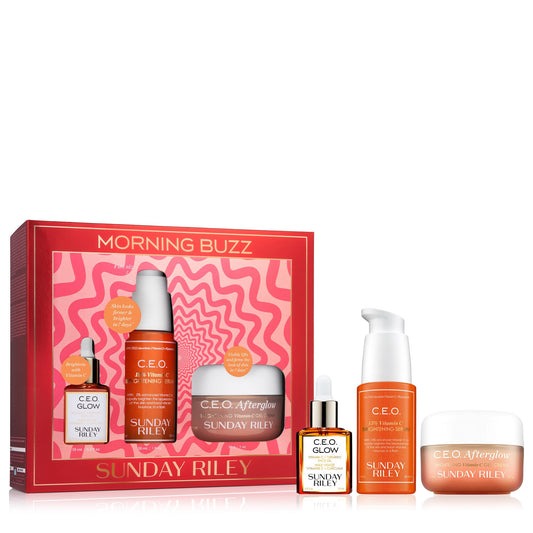 Set Dưỡng Da Sunday Riley Glow Goals