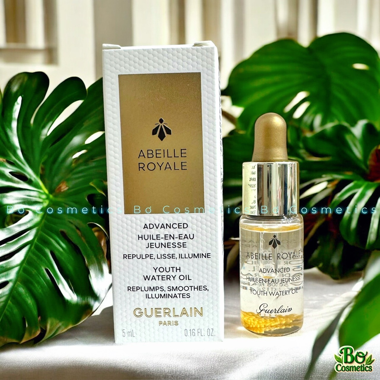 [5 x 5ml] Serum Dạng Dầu Guerlain Abeille Royale Advanced Youth Watery Oil
