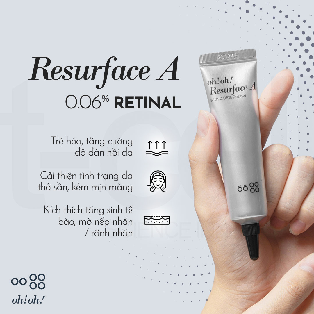 Tinh Chất Trẻ Hóa, Làm Sáng Da Oh!Oh! Resurface A