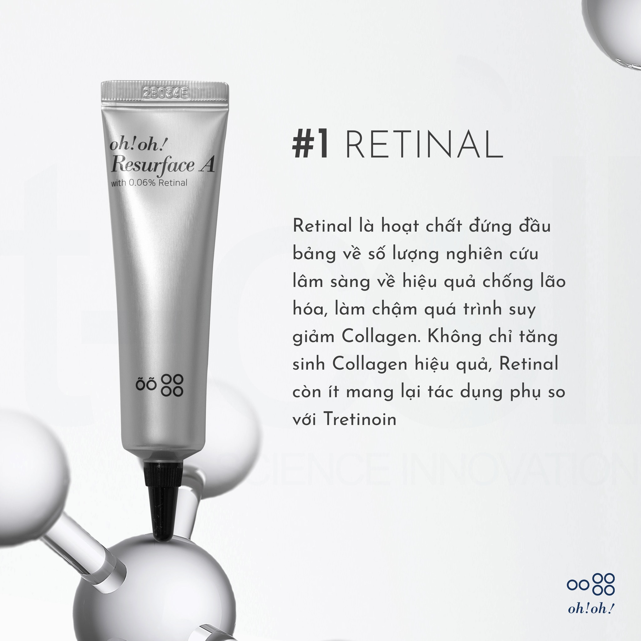 Tinh Chất Trẻ Hóa, Làm Sáng Da Oh!Oh! Resurface A