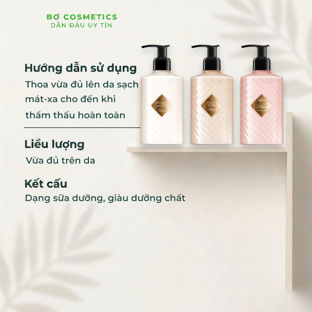 Sữa Dưỡng Thể Kilian Paris Angels' Share Body Lotion 250ml