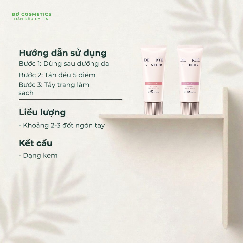 Kem Chống Nắng Decorté Sun Shelter Tone Up CC