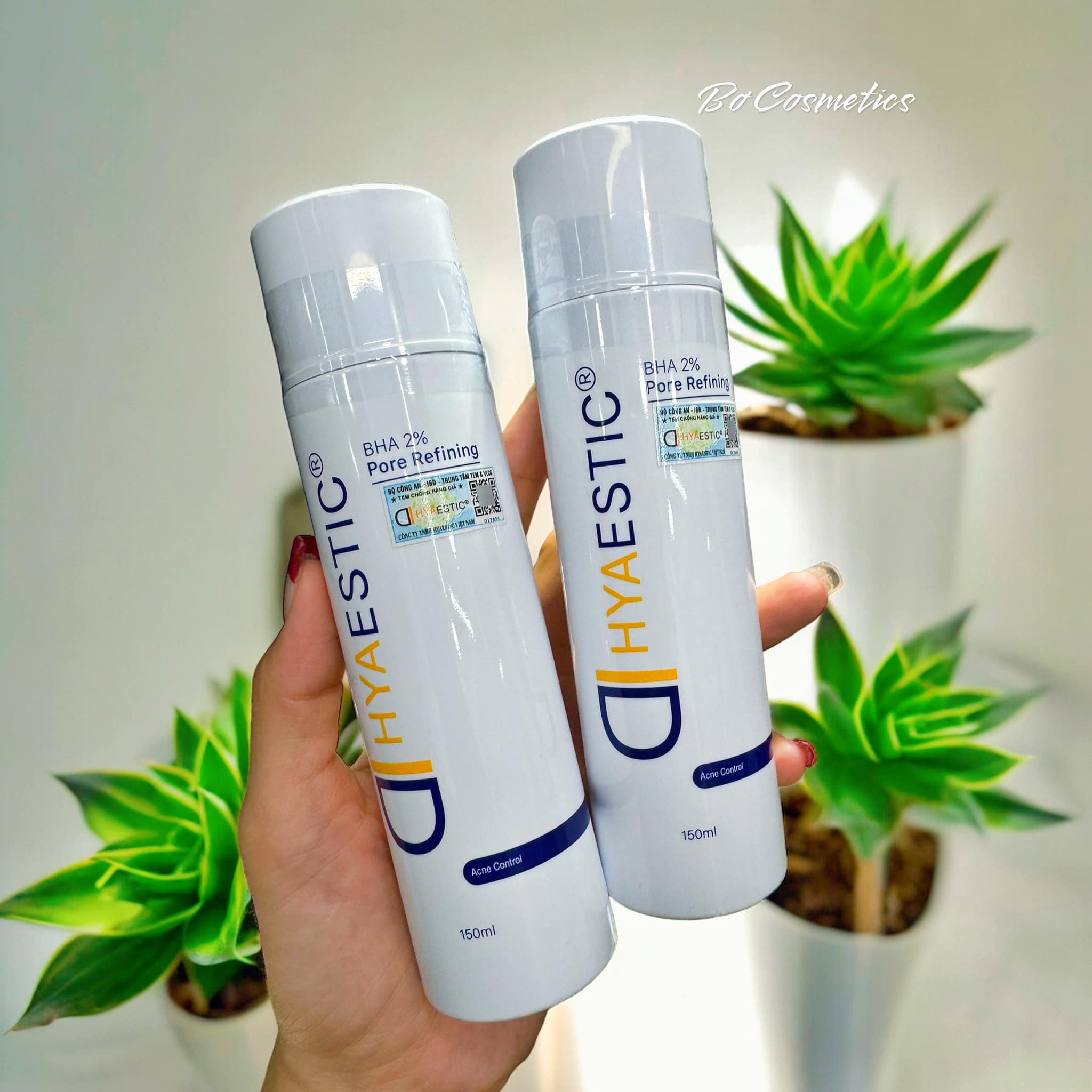 Toner hỗ trợ trị mụn làm sạch bã nhờn Hyaestic BHA 2% Pore Refining