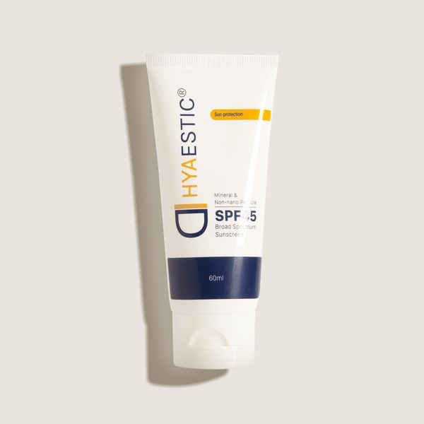 Kem chống nắng vật lý Hyaestic Mineral & Non-nano Particle Broad Spectrum Sunscreen SPF 45